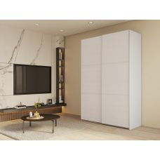 Шкаф-Купе двухдверный Doros G-Caiser 180х60х240 см белый (DRS-011005) Шкаф-Купе двухдверный Doros G-Caiser 180х60х240 см белый (DRS-011005)