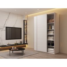 Шкаф-Купе двухдверный Doros G-Caiser 180х60х240 см белый (DRS-011005) Шкаф-Купе двухдверный Doros G-Caiser 180х60х240 см белый (DRS-011005)