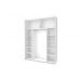 Шкаф-Купе двухдверный Doros G-Caiser 180х60х240 см белый (DRS-011005), код: 13489