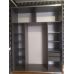 Шкаф-Купе двухдверный Doros G-Caiser 180х60х240 см Графит/2 зеркала (DRS-011029), код: 13496
