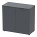 Комод в гостиную Doros рон 3 80х38х81 см графит (DRS-011297), код: 13640