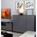 Комод в гостиную Doros рон 6 120х38х100 см графит (DRS-011303), код: 13646 Комод в гостиную Doros рон 6 120х38х100 см графит (DRS-011303), код: 13646