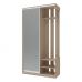 Прихожая с зеркалом Doros City One Door 110х45х210 см дуб cонома (DRS-011306), код: 13649