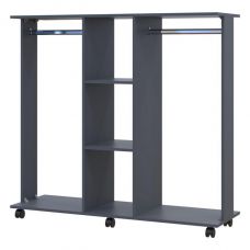 Гардеробная стойка Doros Д3 130х40,6х121 см графит (DRS-011424)