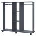 Гардеробная стойка Doros Д3 130х40,6х121 см графит (DRS-011424), код: 13680 Гардеробная стойка Doros Д3 130х40,6х121 см графит (DRS-011424), код: 13680