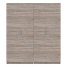 Комплект шкафов для одежды с полками Doros промо (2 шт.) 180х48х204 см дуб сонома (DRS-011465)