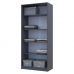 Полка для одежды Doros Promo графит 3шт. 86.7х35х1.6 (DRS-011564), код: 13828