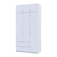 Шкаф для одежды Doros лукас белый 3ДСП 120х50х240 DRS-011649 (80737796)
