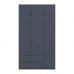 Шкаф для одежды Doros лукас графит 3ДСП 135х50х240 DRS-011654 (80737801), код: 13902