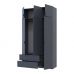 Шкаф для одежды Doros лукас графит 3ДСП 135х50х240 DRS-011654 (80737801), код: 13902