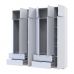 Шкаф для одежды Doros лукас белый 3+3 дсп 240х50х240 DRS-011683 (42005106), код: 13917