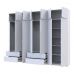 Шкаф для одежды Doros лукас белый 3+4 дсп 300х50х240 DRS-011688 (42005130), код: 13922
