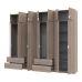 Шкаф для одежды Doros лукас дуб сонома 3+4 дсп 295х50х240 DRS-011707 (42005123), код: 13941