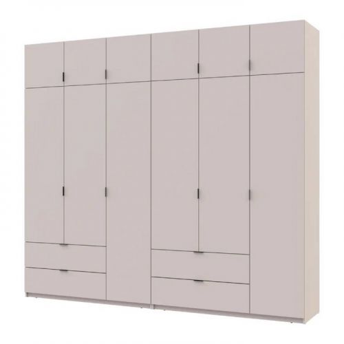 Шкаф для одежды Doros лукас кашемир 3+3 дсп 270х50х240 DRS-011715 (42005116), код: 13947
