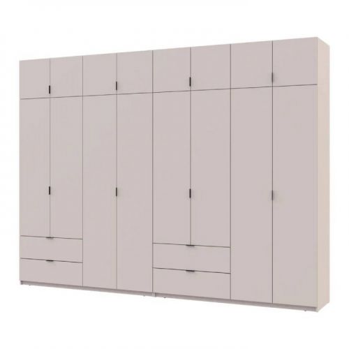 Шкаф для одежды Doros лукас кашемир 4+4 дсп 320х50х240 DRS-011720 (42005128), код: 13950