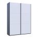 Шкаф-Купе Doros G-Caiser Графит/Белый 2 дсп / 3 части 180х60х240 DRS-011729 (44900262), код: 13849