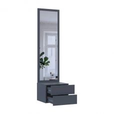 Подвесная тумба с зеркалом Doros сола графит / серый 45х40х168,6 см DRS-011742 (44900342) Подвесная тумба с зеркалом Doros сола графит / серый 45х40х168,6 см DRS-011742 (44900342)