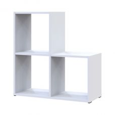 Стеллаж Doros степь 2х2 белый открытый 69х28.8х71.4 DRS-011760 (41516156)