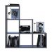 Стеллаж Doros степь 3х3 графит открытый 102.6х28.8х106.1 DRS-011764 (41516162), код: 13969