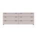 Комод Doros рон 9 кашемир 6 ящиков 160х38х62 DRS-011779 (41516174), код: 13983