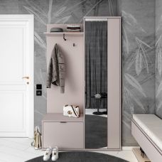 Прихожая Doros дора кашемир 1 ДСП/1 зеркало 113.5х40х192 DRS-011780 (44900364) Прихожая Doros дора кашемир 1 ДСП/1 зеркало 113.5х40х192 DRS-011780 (44900364)