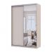 Шкаф-Купе Doros сити лайт кашемир 1 ДСП/1 зеркало 150х45х225 (80736356), код: 13870
