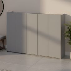 Тумба для обуви Doros кассель серый 5 дсп 159х40х110 (41516227)