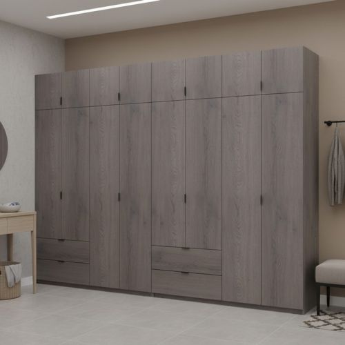 Комплект шкафов для одежды Doros лукас (2 шт.) 320х50х240 см канноло (DRS-011857), код: 14057