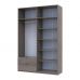 Шкаф распашной с антресолью Doros лукас 160х50х240 см канноло (DRS-011881), код: 14062