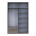 Шкаф распашной с антресолью Doros лукас 160х50х240 см канноло (DRS-011881), код: 14062