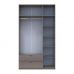 Шкаф распашной с антресолью Doros лукас 135х50х240 см канноло (DRS-011883), код: 14064