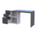 Офисный стол Doros T8 Белый/Графит 100х83х75 (DRS-011891), код: 14071