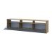 Тумба тв Doros U3 дуб Артизан/Графит дсп 180х33х43 (DRS-011902), код: 14079