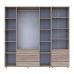 Шкаф для одежды Doros гелар дуб сонома 4ДСП с пеналом 215х49.5х203.4 (DRS-011929), код: 14088