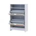 Тумба для обуви Doros дафина белый 60х27х97,5 (DRS-011955), код: 14095