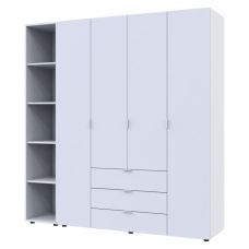 Комплект шкафов для одежды Doros гелар (2 шт.) 193,2х49,5х203,4 см белый (DRS-011183)