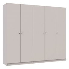Комплект шкафов для одежды Doros промо (2 шт.) 225х48х204 см кашемир (DRS-011212) Комплект шкафов для одежды Doros промо (2 шт.) 225х48х204 см кашемир (DRS-011212)