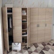 Комплект шкафов для одежды Doros промо (2 шт.) 270х48х204 см дуб сонома (DRS-011218)