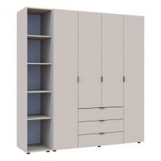 Комплект шкафов для одежды Гелар (2 шт.) 193,2х49,5х203,4 см Кашемир Комплект шкафов для одежды Гелар (2 шт.) 193,2х49,5х203,4 см Кашемир