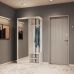 Прихожая с зеркалом Doros City One Door 110х45х210 см белый (DRS-011404), код: 13674