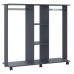 Гардеробная стойка Doros Д3 130х40,6х121 см графит (DRS-011424), код: 13680