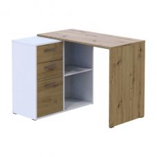 Офисный стол Doros T8 Белый/Дуб артизан 100х83х75 (DRS-011512) Офисный стол Doros T8 Белый/Дуб артизан 100х83х75 (DRS-011512)