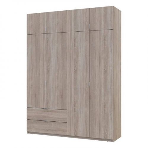 Шкаф для одежды Doros лукас дуб сонома 180х50х240 DRS-011620 (80737731), код: 13886