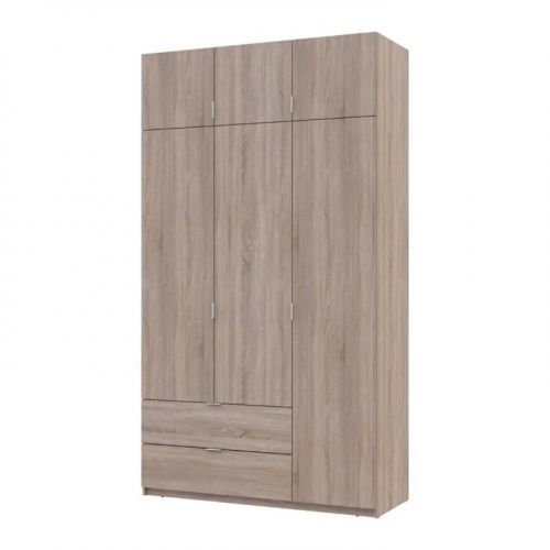 Шкаф для одежды Doros лукас дуб сонома 3ДСП 135х50х240 DRS-011655 (80737803), код: 13903