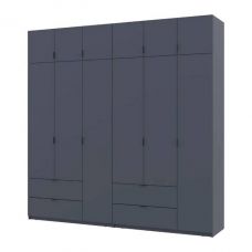 Шкаф для одежды Doros лукас графит 3+3 дсп 240х50х240 DRS-011693 (42005109) Шкаф для одежды Doros лукас графит 3+3 дсп 240х50х240 DRS-011693 (42005109)