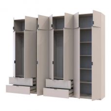 Шкаф для одежды Doros лукас кашемир 3+4 дсп 295х50х240 DRS-011717 (42005124) Шкаф для одежды Doros лукас кашемир 3+4 дсп 295х50х240 DRS-011717 (42005124)