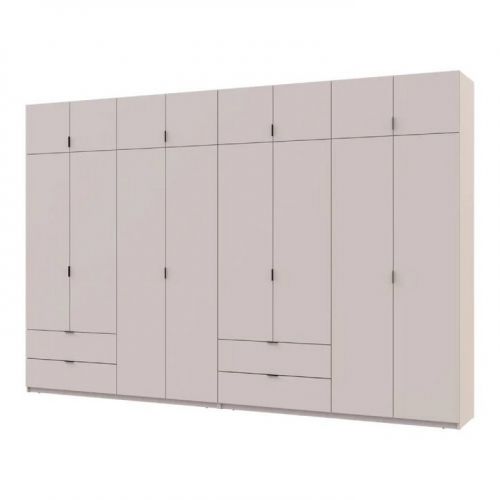 Шкаф для одежды Doros лукас кашемир 4+4 дсп 360х50х240 DRS-011722 (42005144), код: 13952