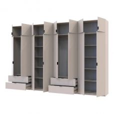 Шкаф для одежды Doros лукас кашемир 4+4 дсп 360х50х240 DRS-011722 (42005144) Шкаф для одежды Doros лукас кашемир 4+4 дсп 360х50х240 DRS-011722 (42005144)