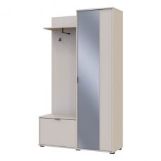 Прихожая Doros дора кашемир 1 ДСП/1 зеркало 113.5х40х192 DRS-011780 (44900364) Прихожая Doros дора кашемир 1 ДСП/1 зеркало 113.5х40х192 DRS-011780 (44900364)