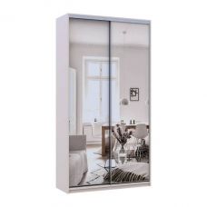 Шкаф-Купе Doros сити лайт кашемир 2 зеркала 120х45х225 (80736344) Шкаф-Купе Doros сити лайт кашемир 2 зеркала 120х45х225 (80736344)